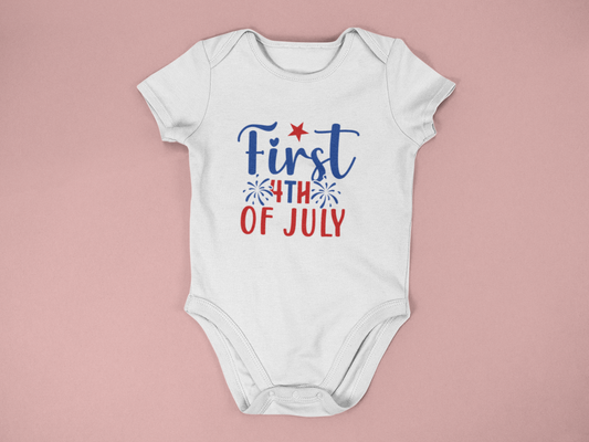 1st Fourth of July Onesie